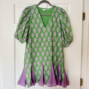 Rhode Saira Floral Mini Dress